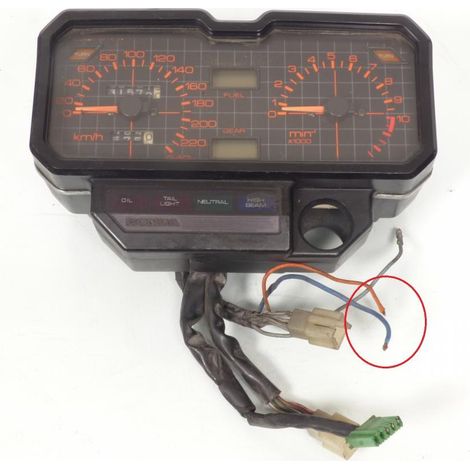 [PRODUIT D'OCCASION] Compteur origine pour moto Honda 650 CBX Occasion (1/4)