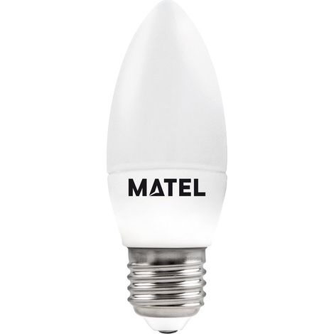 Matel E27 7W warme LED-Kerzenlampe