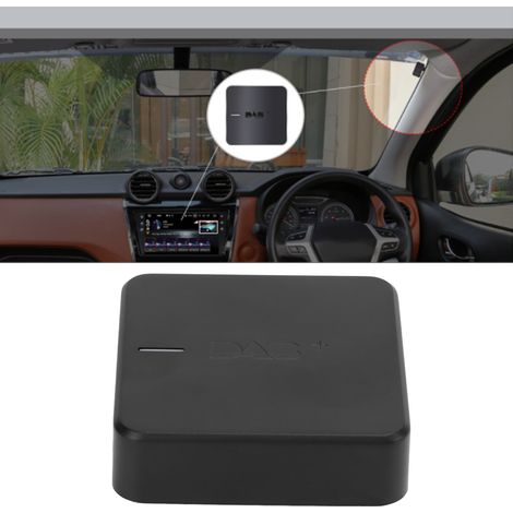 Le boîtier radio numérique DAB+ pour voiture est doté d'une interface Type-C pratique. (1/5)