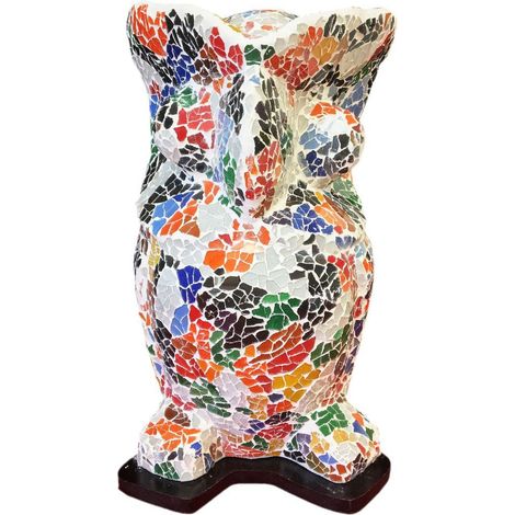Lampe en verre Chouette 33 cm (1/2)