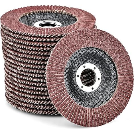Flap Discs Diameter 125 mm x 2.2 cm Grit 80 T29 Red