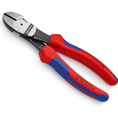 Tronchese a tagliente diagonale tipo forte knipex 180 mm