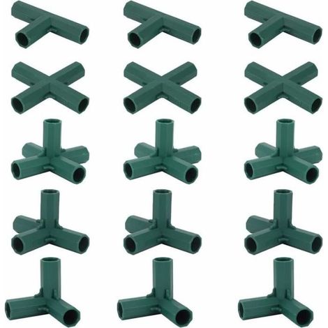 Connecteurs Cadre Serre, Lot de 15, Supports Stables (1/4)