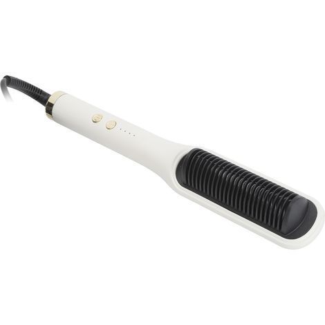 Lisseur Professionnel à Chauffage Instantané, Lissage et Boucles, Pour Coiffure à Domicile, 110‑240V Prise Europe
