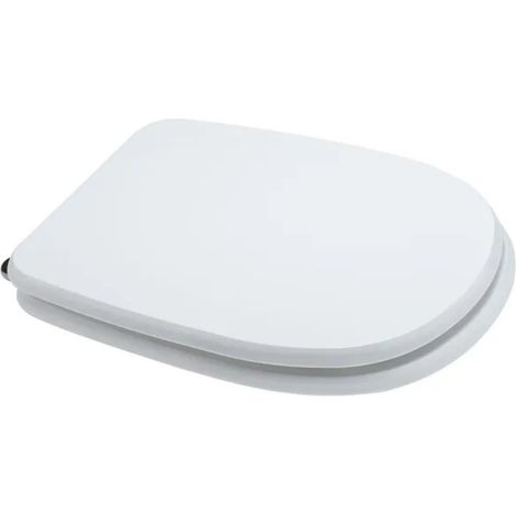 Sedile wc in mdf serie selnova con cerniere regolabili