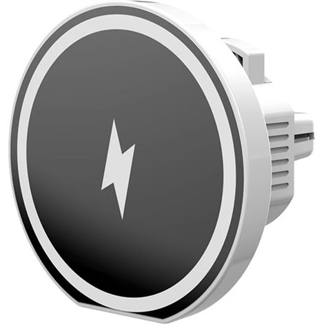 Support de chargeur de voiture magnétique sans fil 15 W pour iPhone 12 mini, iPhone 12 Pro Max et MacSafe. Chargeur plus pratique.