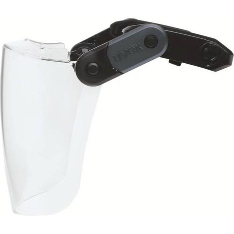 [NEUWERTIG] B-Ware uvex Schutzvisier Gesichtsschutz Visier Pronamic Polycarbonat UV Schutz Schwarz (1/2)