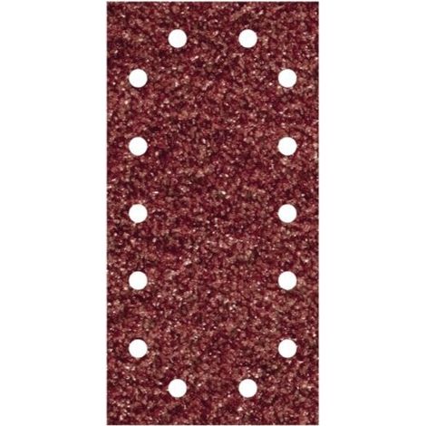 Kit carta abrasiva orbitale a strappo, perforato grana 40 80 120 - wolfcraft (1/4)