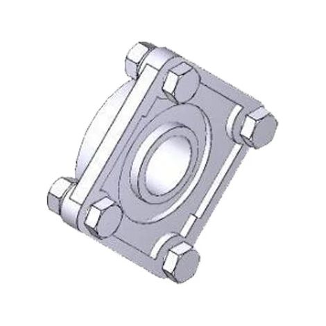 Bride de support avec coussinet pour arbre barre - G12000 CAME 119RIG117 (1/3)