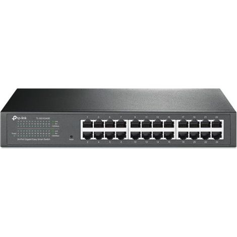 Tp-link tl-sg1024de gestito l2 gigabit ethernet (10/100/1000) 1u nero