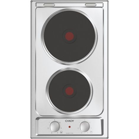 Candy – Plaque vitrocéramique 30 cm 2 foyers 3500 W – Design moderne intégré – CE32XK (1/5)