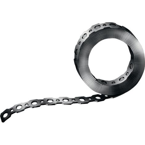 Ruban de montage-B16S0,9mm L.3m acier VORMANN