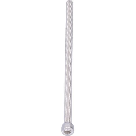 30 vis à tête cylindrique creuse hexagonale A2-70 en acier inoxydable 304 de qualité marine, M6x140 (1/5)