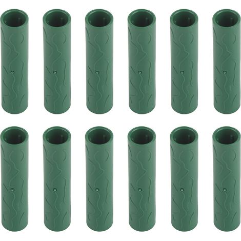 Raccord de tuteur de plantes, 12 pièces, accessoire de jardin pour soutien de croissance. (1/5)