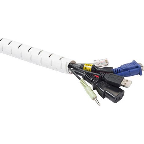 ORGANIZADOR CABLES TUBO ESP 2, (1/2)