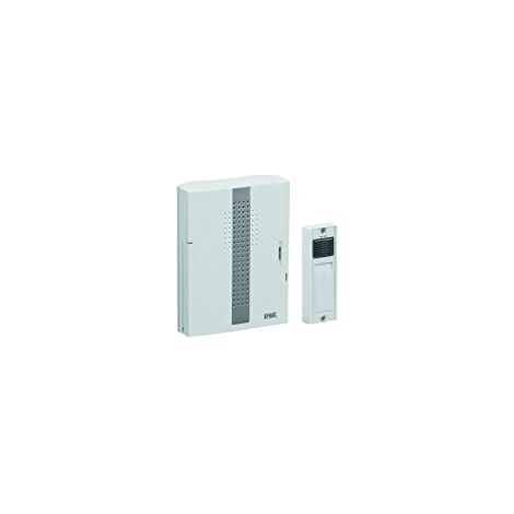 Grothe Set campanello radio MISTRAL 200M, portata 500m, 17 melodie, 43305