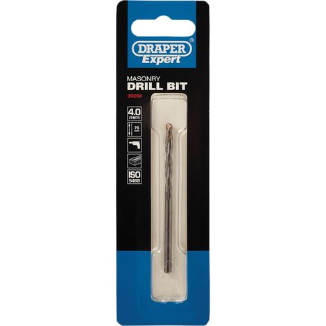 Draper Punta per trapano professionale, per muratura, codice articolo MD12PB, blu, DRA39259 (1/3)