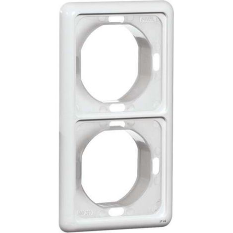 Peha Rahmen 2-fach ws waage/senkrecht D 80.672 WU W