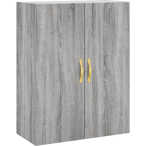 Maison Exclusive - Armario de pared gris Sonoma 69,5x34x90 cm (1/5)