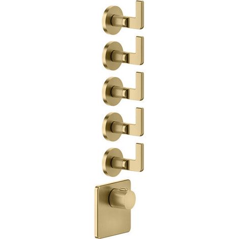 Gessi Inciso- Juego de premontaje para termostato oculto de 3/4