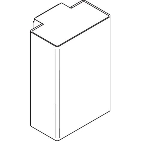 HEWI 900.05.00060 DX Poubelle murale suspendue (1/2)
