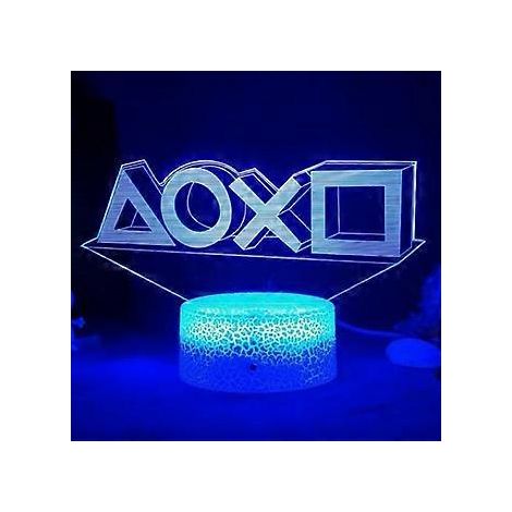 SYIAD Lampe Gaming – Lampe Gamer mit Tlcommande – 16 Farben – 4 Beleuchtungsmodi – Gaming-Dekoration (Modell B) CRUEL
