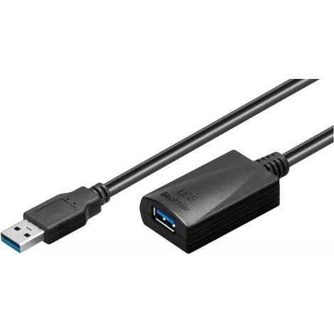 MicroConnect Aktives USB 3.0 Verlängerungskabel 15 m