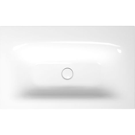 BetteLux lavabo à encastrer, sans trou pour robinet, sans