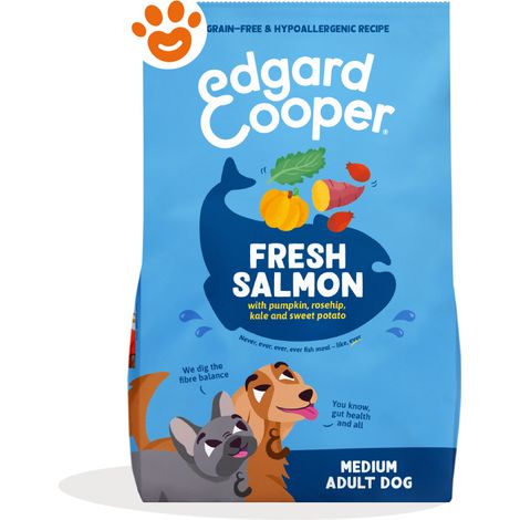 Edgard Cooper Dog Adult con Salmone - Sacco 2,5 Kg -
