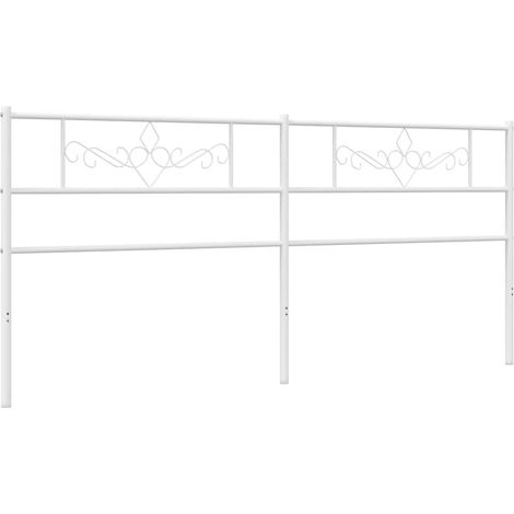 Tête de lit,Panneau décoratif métal blanc 200 cm CFW5059586 (1/5)