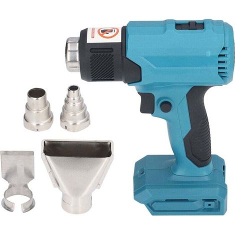 Cordless ABS Heat Gun 3 Speeds Rechargeable Portable for Plastic Welding and Packaging (1/4)