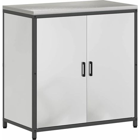 Meuble de rangement de cuisine Argenté Acier galvanisé CFW38603 (1/5)
