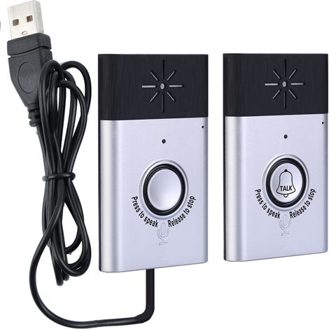 Wireless voice intercom, two-way monitor: home security productHigh quality enhances quality of life. (1/5)
