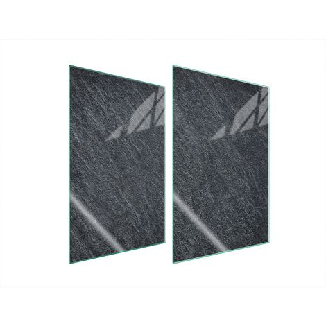 TABLERO PROTECTOR DE VIDRIO PARA COCINA 2x35x52 PIZARRA (1/5)