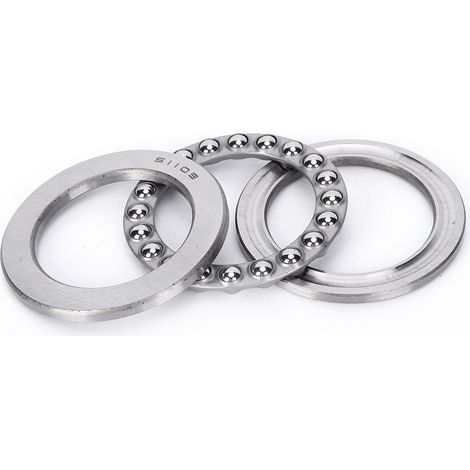 Butée axiale à billes haute précision, pression plane, accessoires industriels 51109 (1/5)