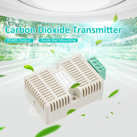 Protocollo RS485 MODBUS-RTU Trasmettitore di anidride carbonica Alimentazione inversa Alta precisione Prestazioni stabili Monitoraggio industriale. (1/5)