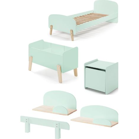 Combinaison de chambre d&039enfant 7 Kiddy-vert menthe