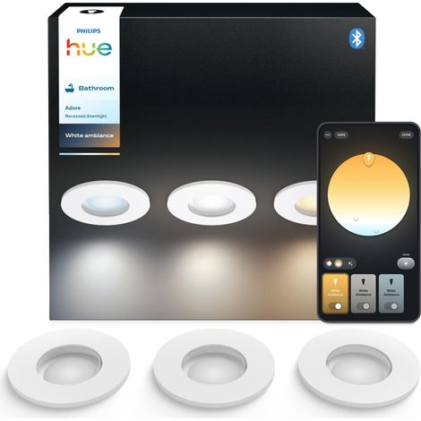Spot Encastrable, Pack de 3, Blanc (1/5)