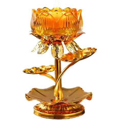 Bougeoir décoratif Lotus (1/3)