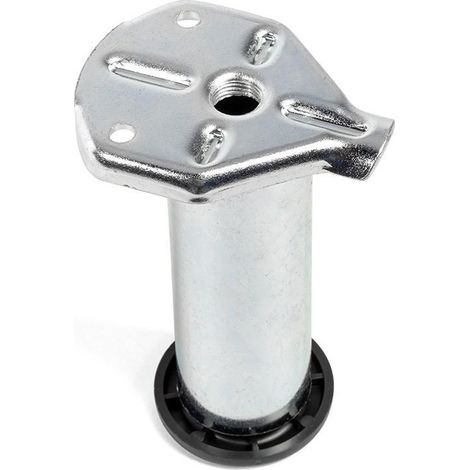 CAMAR pie/pata nivelador zmk/abs 308 h90 , El pie/pata nivelador ZMK/ABS 308 es un componente esencial para muebles, fabricado en zamak y ABS, con una altura