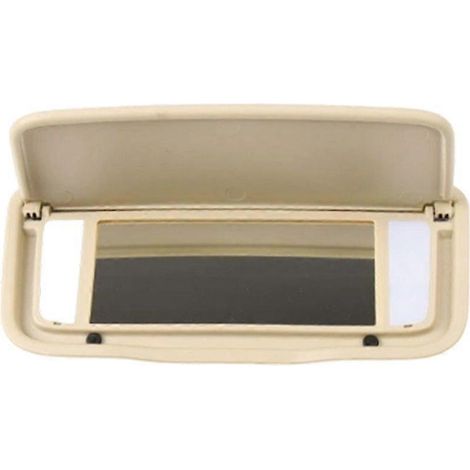 Pare-soleil de voiture avec miroir de maquillage et éclairage pour Volvo XC60 2013-2017, S80 2014-2015 et XC90 2013-2014, beige (1/5)