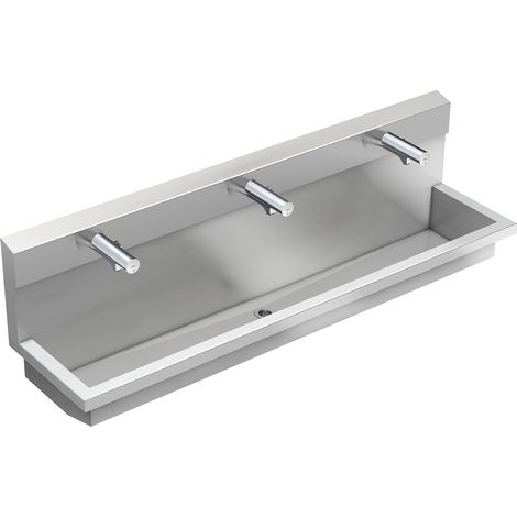 KWC AR Waschplatzeinheit, PLANOX, Edst.,  1800x530x440 mm, 3xMBatt. elektronisch