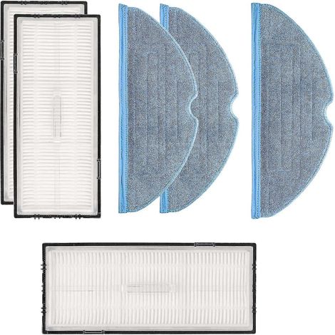 Staubsauger-Wischmopp- und Staubsaugerfilter-Set für Roborock S7, S7+ und T7s (1/4)