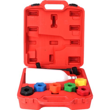 Adaptateurs de remplissage d'huile moteur de voiture, Kit d'outils de remplissage rapide, réparation du système de refroidissement