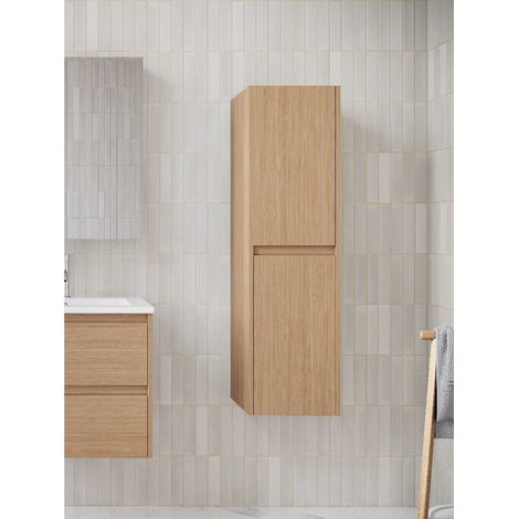 Hängeschrank FORTINA 30x120 cm Eiche hell (1/4)