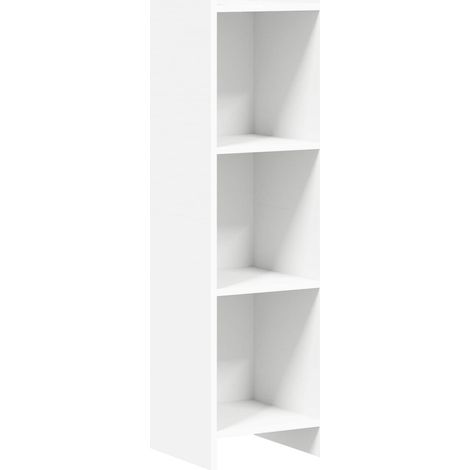 Bücherregal Weiß 30 x 30 x 111 cm Holzwerkstoff vidaXL