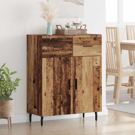 Sideboard Old Wood 69.5 x 34 x 90 cm Engineered Wood vidaXL (1/5)