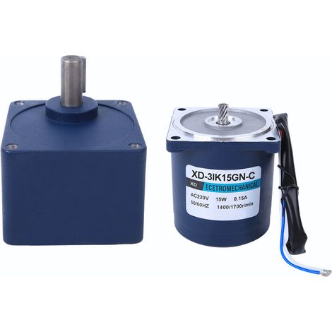 220-V-Wechselstrom-Getriebemotor 15 W 3IK15GN C, Drehzahlregelung, Getriebe 50K, Untersetzungsverhältnis 0,15 A (1/5)