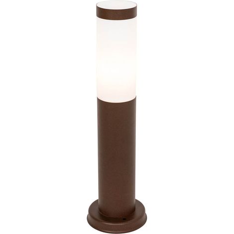 QAZQA rox - Lampe sur pied extérieur - 1 lumière - Ø 11.9 cm - Brun rouille - Rustique - éclairage extérieur (1/5)
