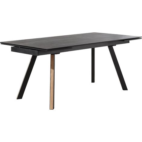 CRAIG - Table de Repas Allongable Plateau en Céramique (1/3)